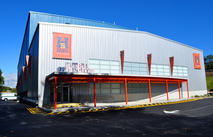 House of Sports, sports center development project in Ardsley, NY, OUTSIDE VIEW