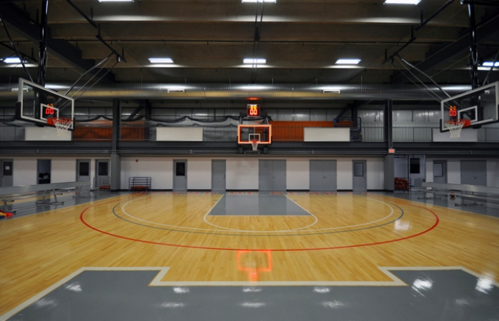 House of Sports, indoor sports facility construction project in Ardsley, NY, INDOOR BASKETBALL COURT