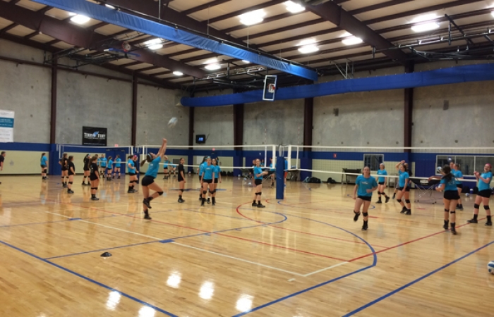 The PAC, sports facility design consulting project in Leander, TX, VOLLEYBALL