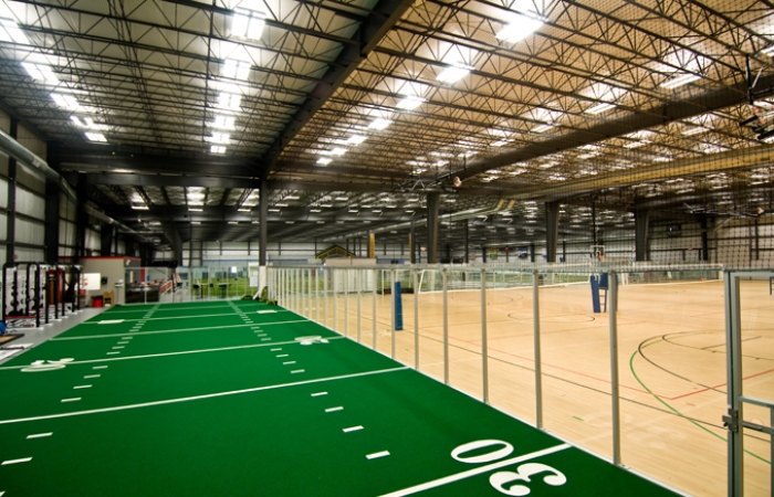 Bucksmont Indoor Sports Center, indoor sports complex design project in Hatsfield, PA, MULTI-SPORT AREA