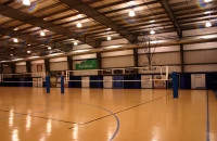 Players Choice Indoor Sports Center, sports arena construction project in Appleton, WI, VOLLEYBALL COURT