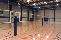 The PAC, indoor sports complex design project in Leander, TX, VOLLEYBALL COURT